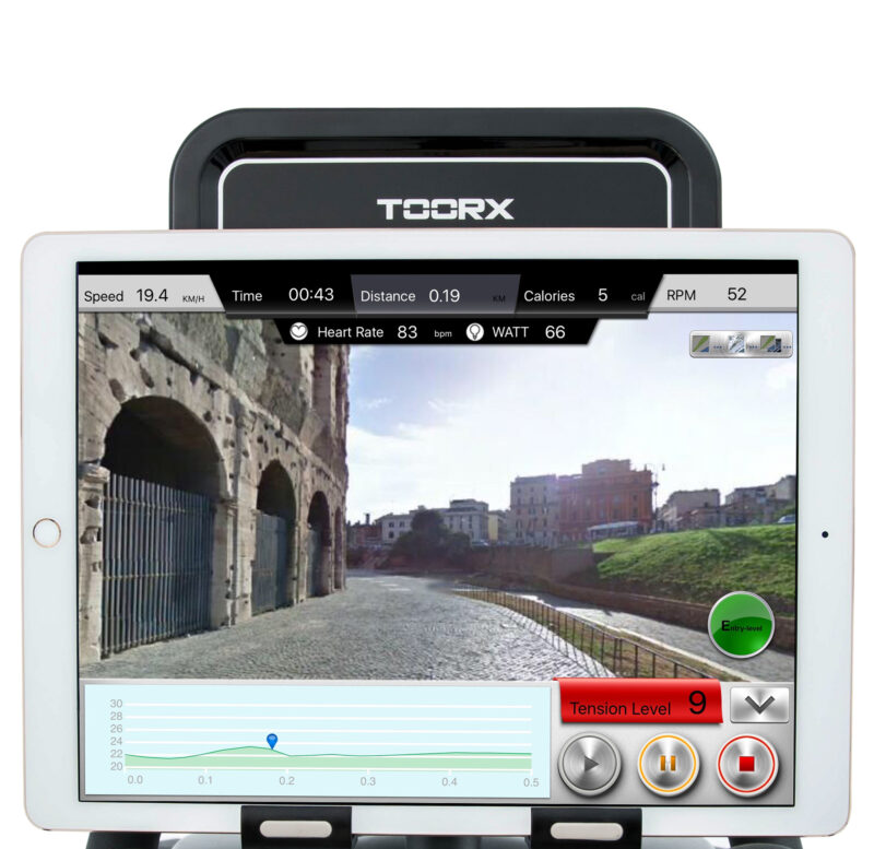 Cyclette BRX300 TOORX-CHRONO LINE-APP READY - immagine 3