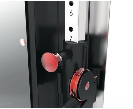 Poliercolina single cross cable PRX-3000 pacco pesi in acciaio 50 kg salvaspazio - immagine 2