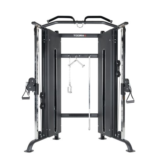 Stazione dual pulley cable cross CSX-3000 con doppio pacco pesi acciaio