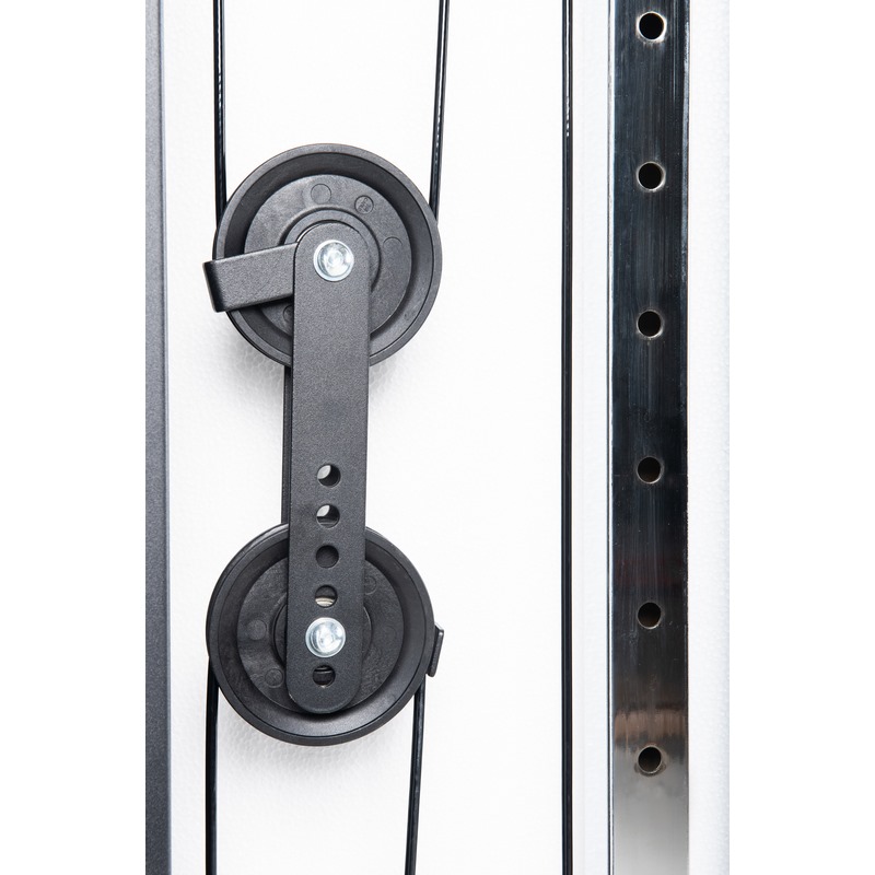 Stazione dual pulley cable cross CSX-3000 con doppio pacco pesi acciaio - immagine 7