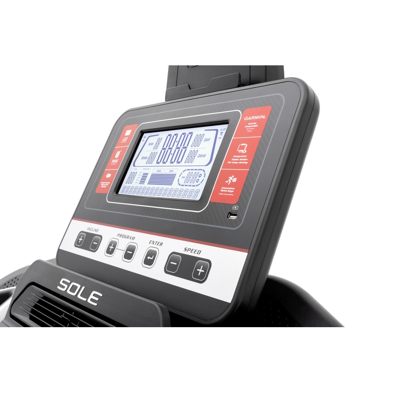 Tapis Roulant Sole Fitness F65-24 Bluetooth 3.0/4.5 HP 20km/h 585x1525 APP ready - immagine 12